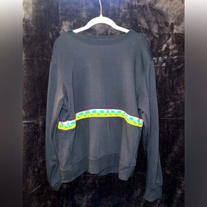 NIKE: Black Statement Sweater - Size Small